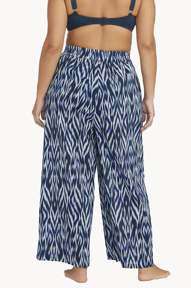 High Waist Cotton Lounge Pants