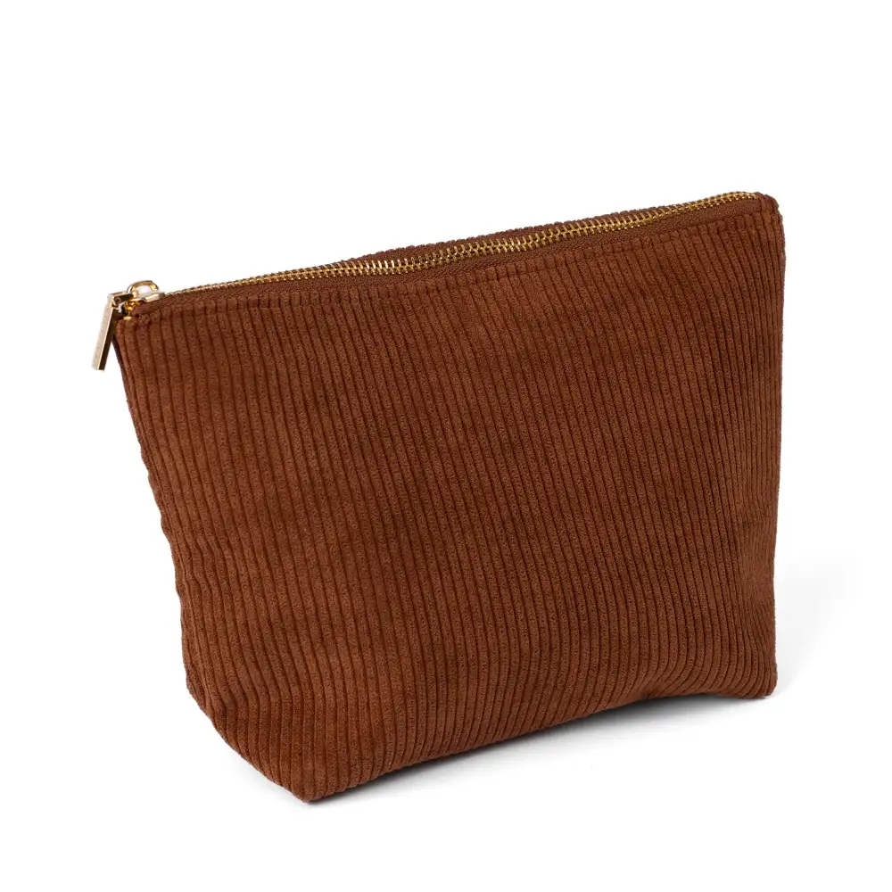 Casual Piece Corduroy Carry Pouch