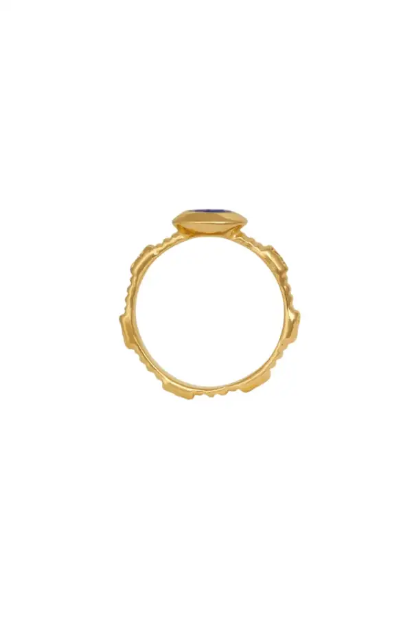 Lapis Lazuli Star Ring