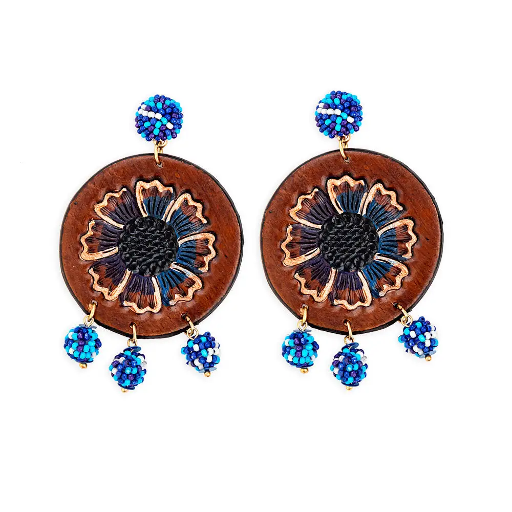 Radiant Decorative Artful Statement Earrings