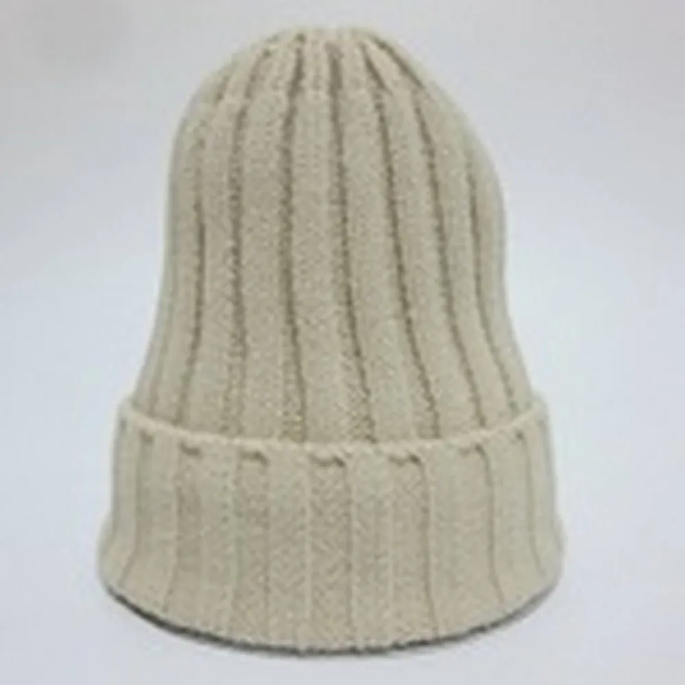Wool Felt Knit Beanie