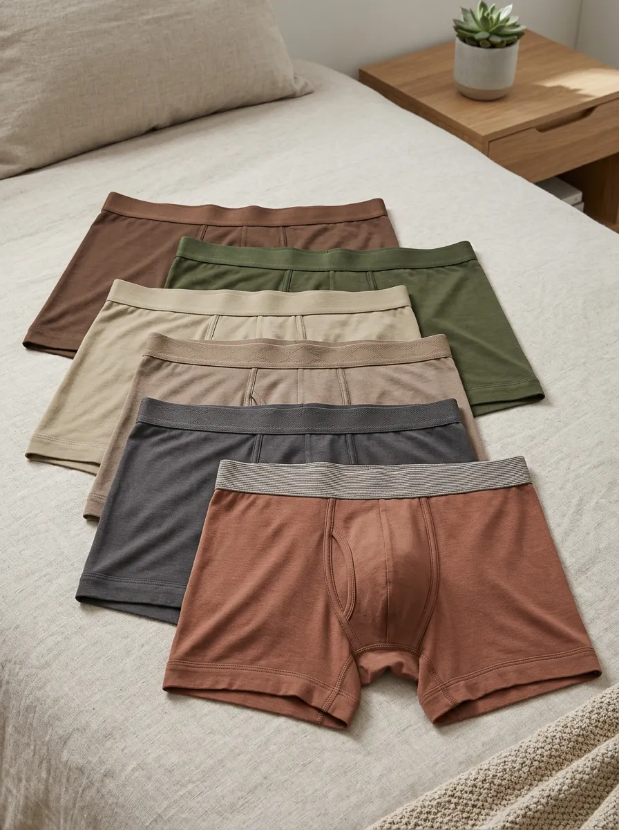 Men's Clean Essentials Cotton Boxer Briefs Set