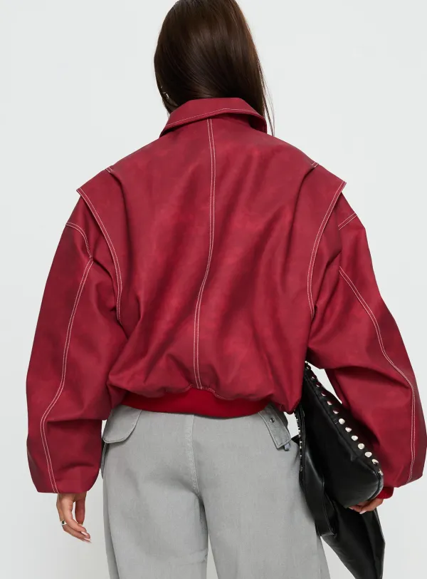 Women’s Oversized Bomber Jacket
