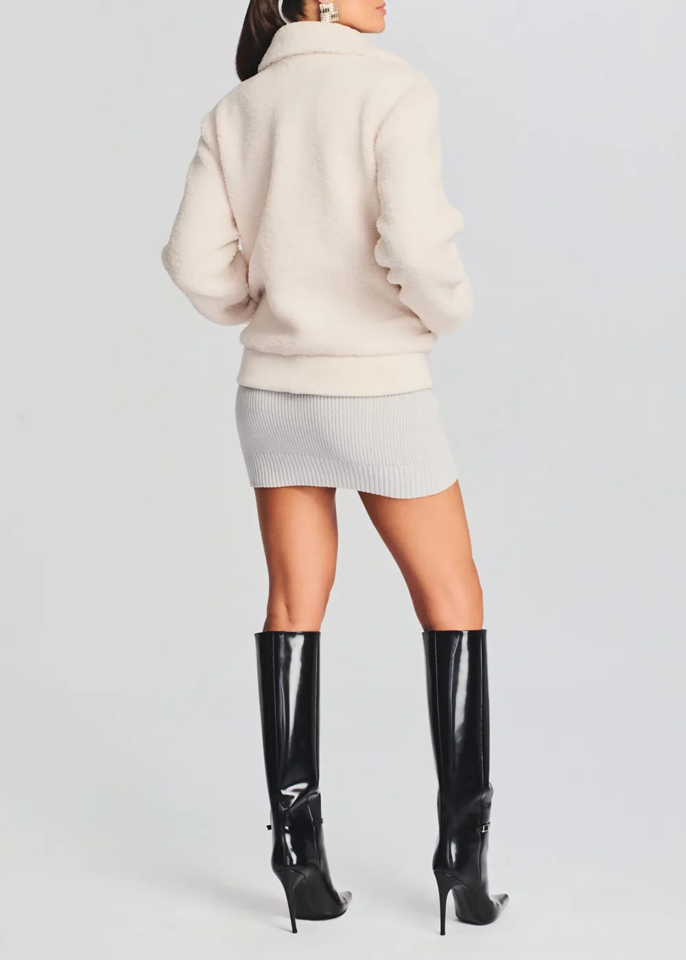Soft Teddy Fabric Jacket