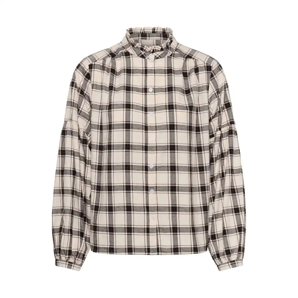 Long-Sleeve Check Women's Shirt