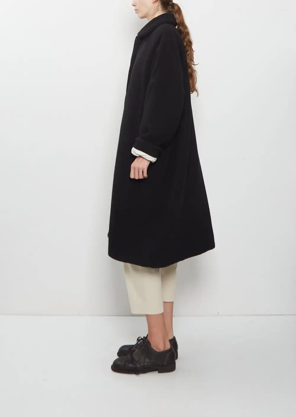Women's Classic Cashmere Padded Oversized Coat