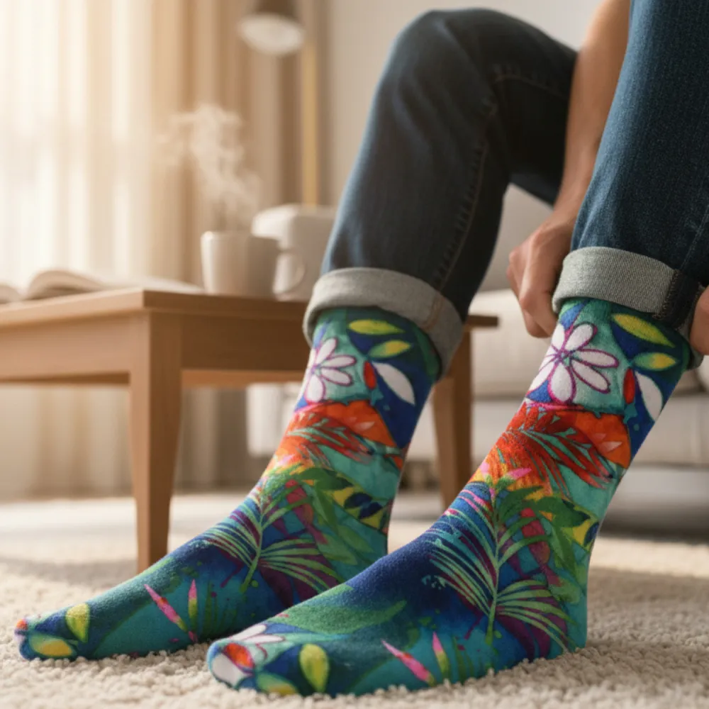 Patterned Everyday Casual Socks