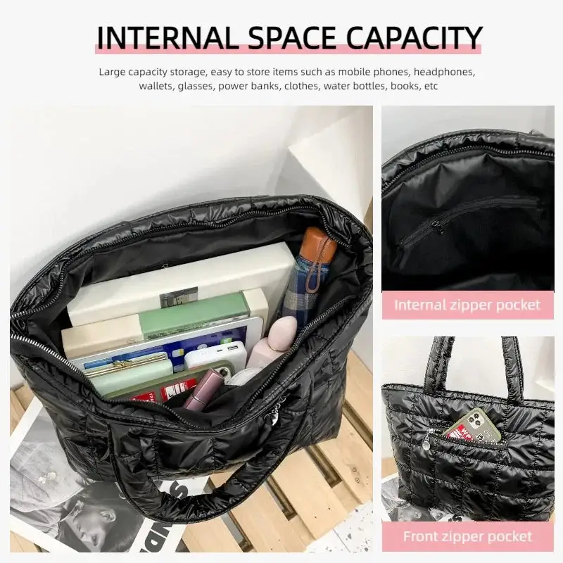 Chic Essential: High-Capacity Fashionable Women’s Tote