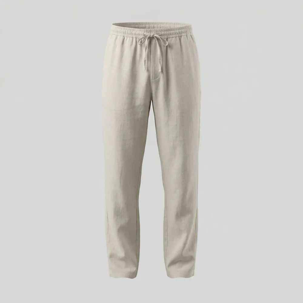 Lightweight Linen Slim Fit Pants