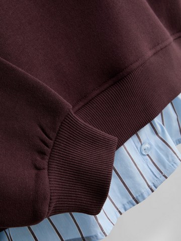 7-15yrs | Cotton Rich 2-in-1 Sweatshirt Blouse detail 3