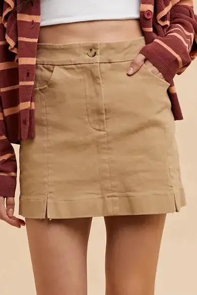 Fitted Cotton Blend Blouse