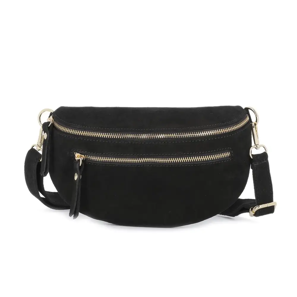 Modern Suede Compact Smartphone Belt Bag