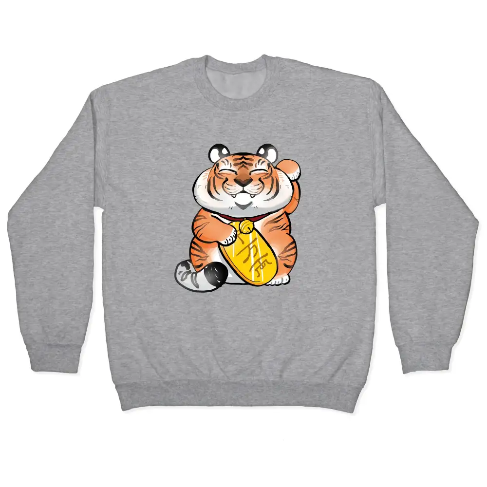 Textured Moon Crewneck Sweatshirt