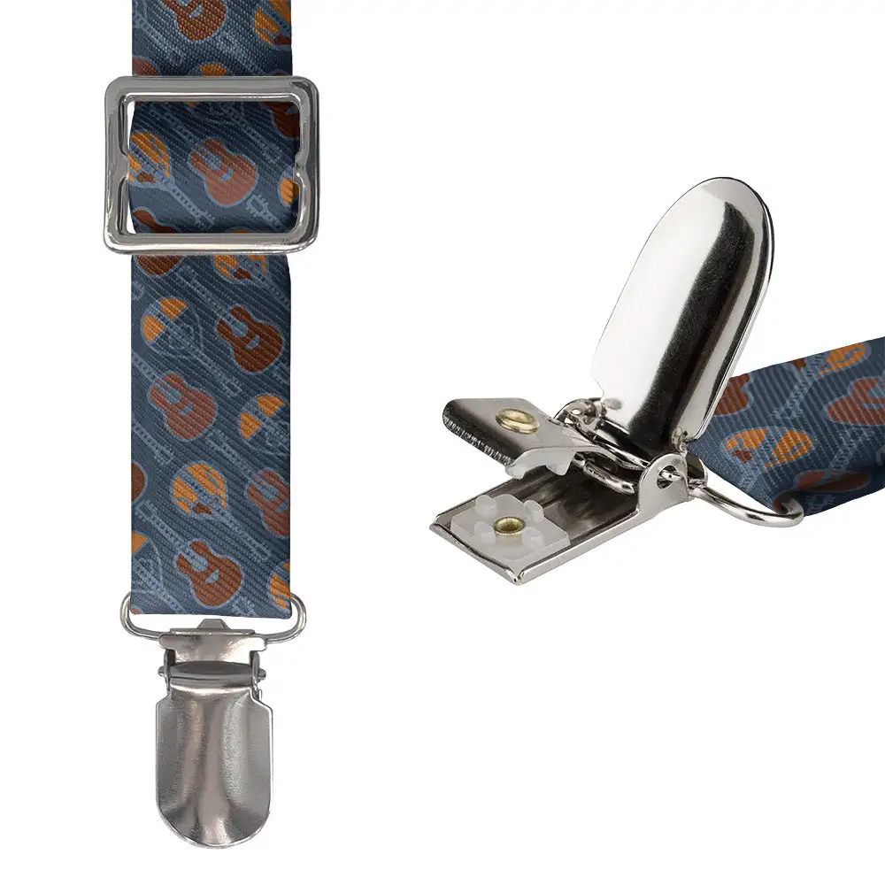 Guitars Theme Suspenders