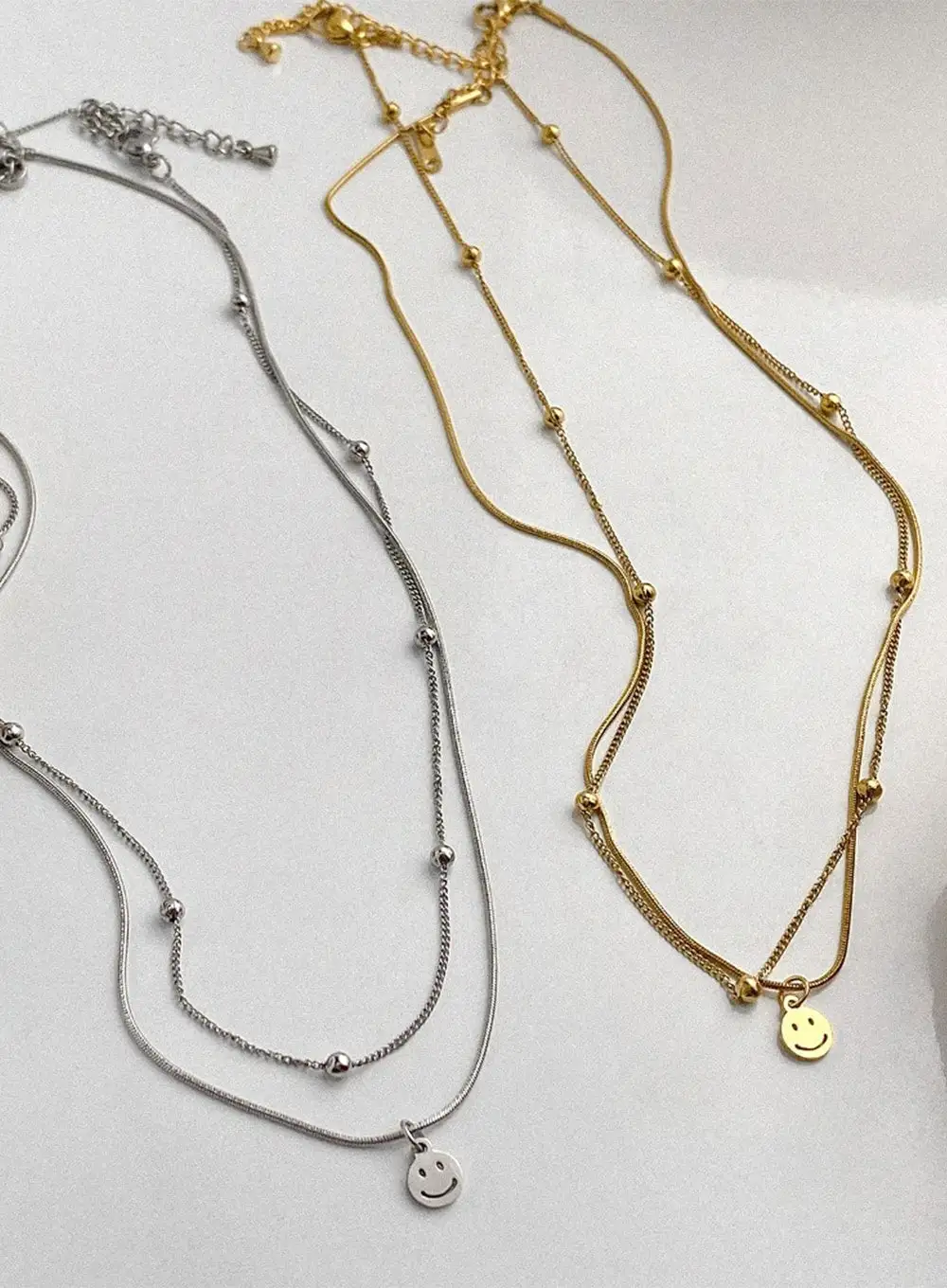 Brass Smile Necklace