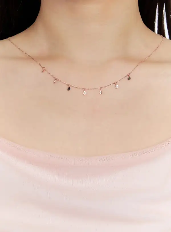 Chain Orb Necklace