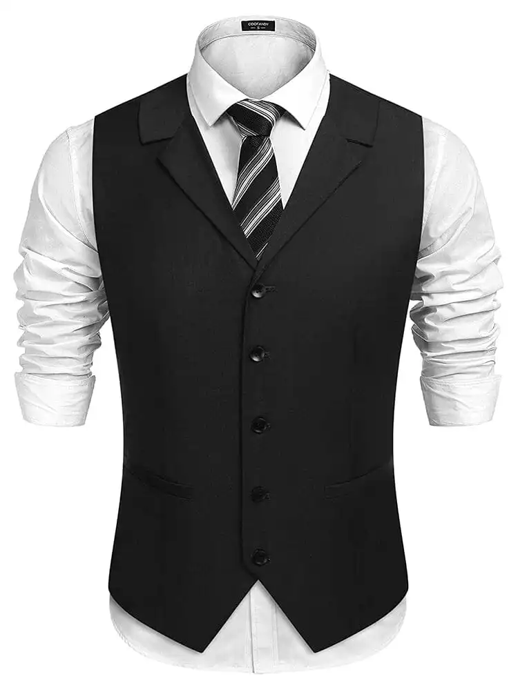 Modern Cut Slim Cut Suit Vest
