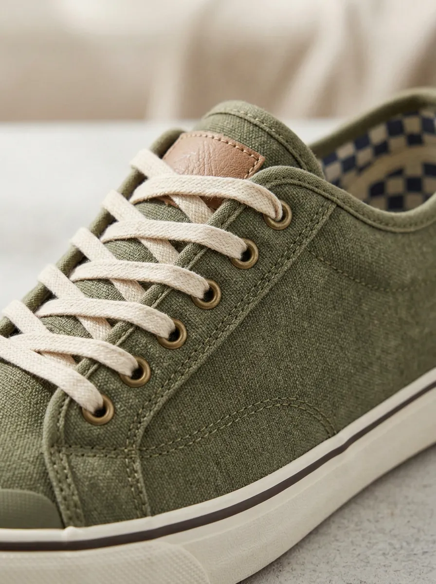 Comfort Minimalist Graphic Shape Men's Canvas Shoes