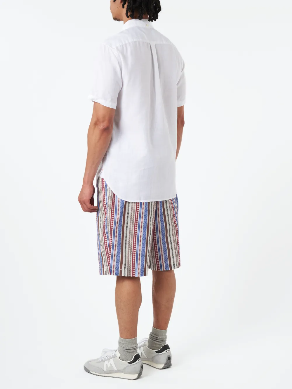 Men's Short Sleeve Box Pleat Shirt
