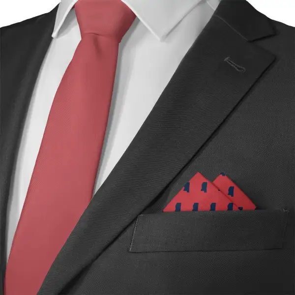 Contemporary Crisp Suit Pocket Square