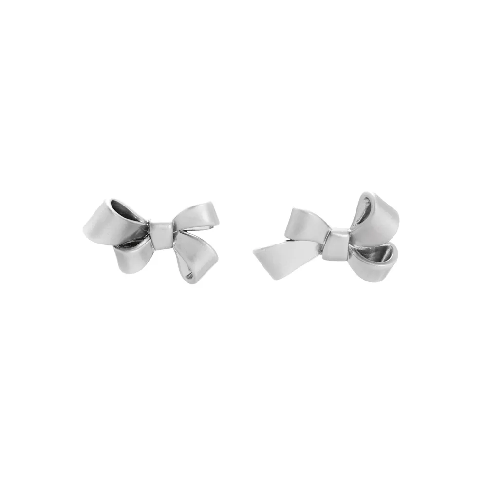 Ribbon Gift Drop Earrings