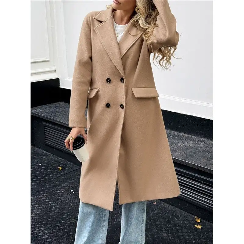 Classic Relaxed Outerwear Coat