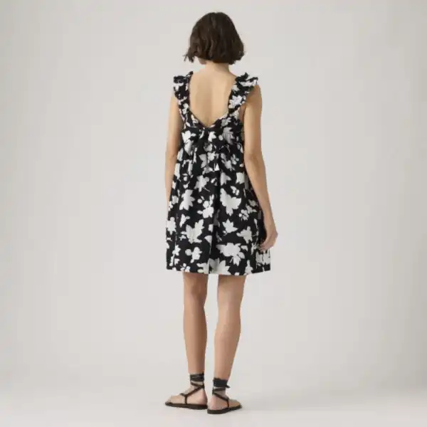 Floral Cotton Women's Mini Dress