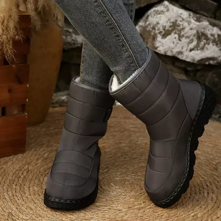 Warm Padded Waterproof Snow Boots