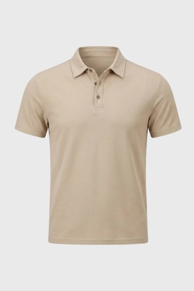 Structured Slim Fit Polo Shirt