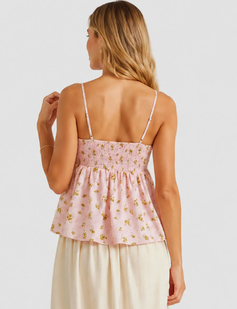 Boho Neck Cami Top
