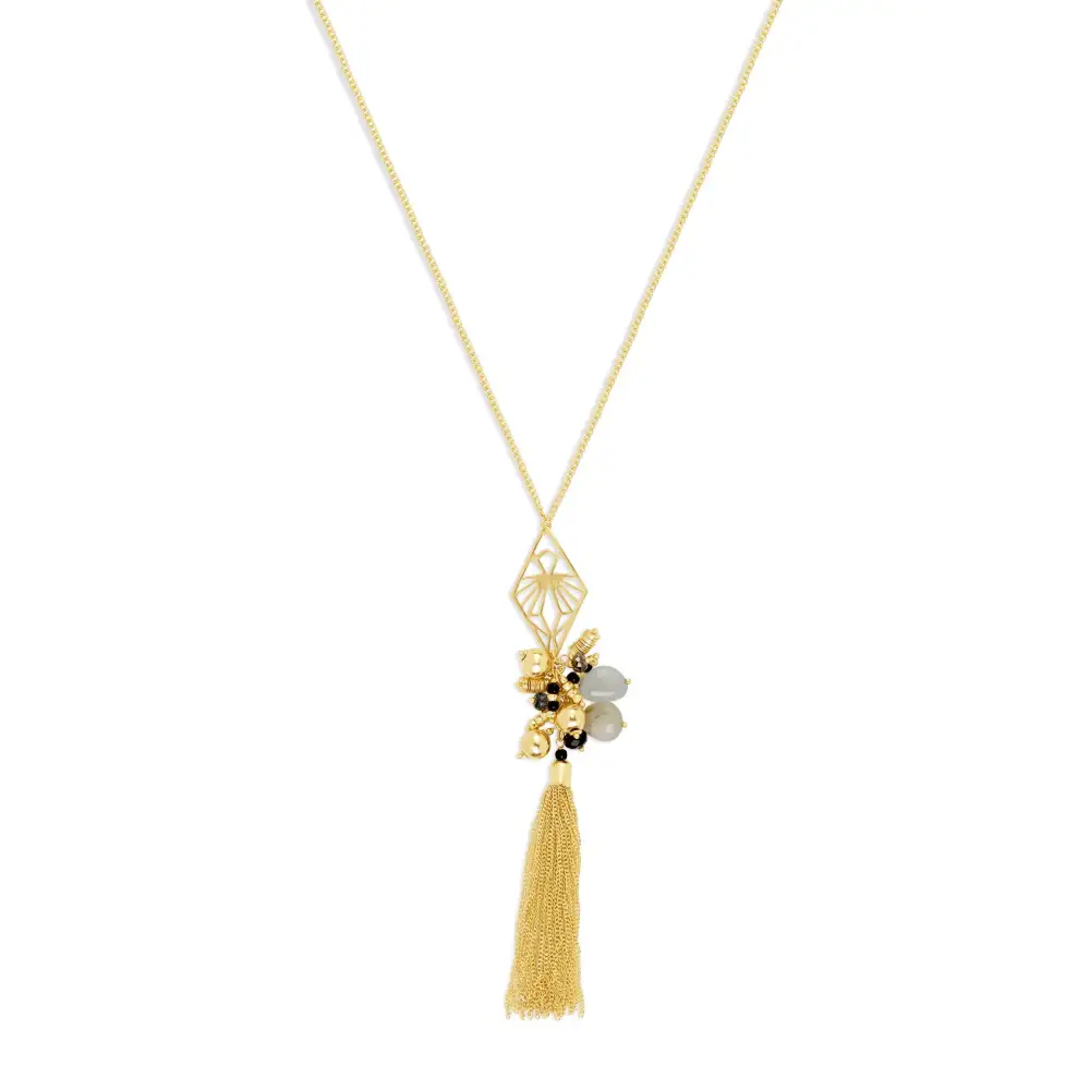 Tassel Accent Distinctive Necklace