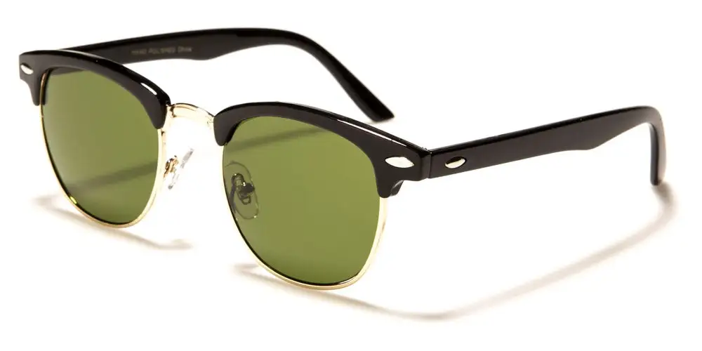 Refined Unisex Round Sunglasses