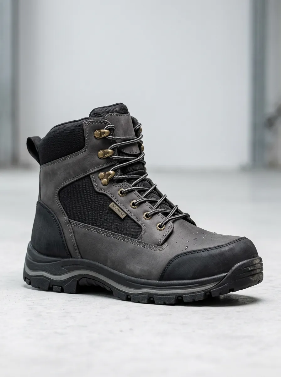 Practical Tactical Casual Look Men' Waterproof Work Boots