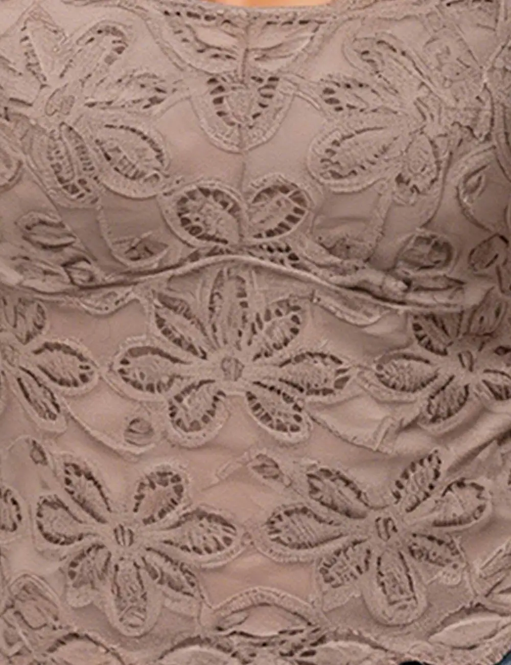 Romantic Lace Crochet Scalloped Hem Cami Top