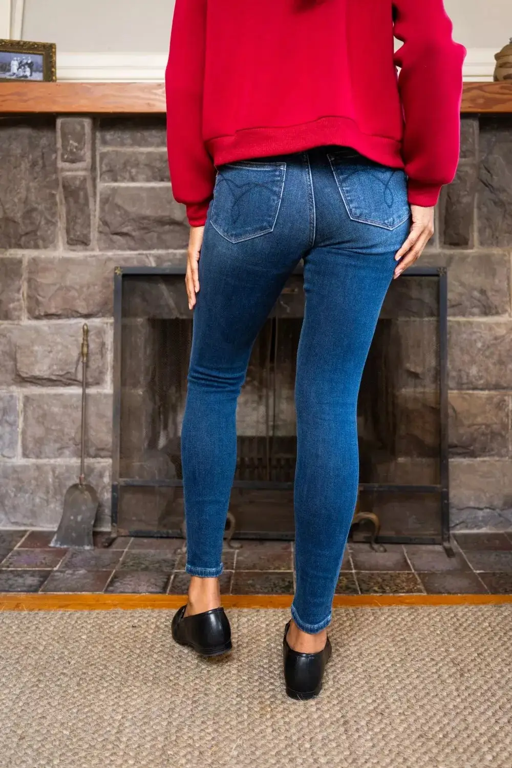 Denim Skinny Fit Pocketed Casual Jeans