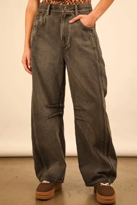 Wide Leg Comfy Denim Jeans