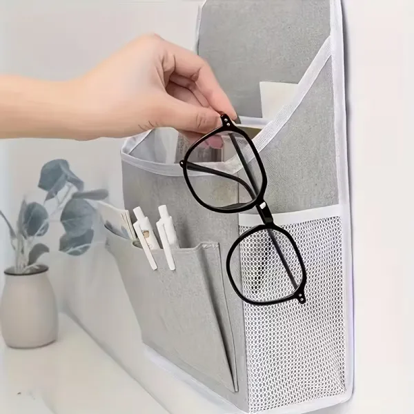 Multi-Pocket Wall Storage Organizer