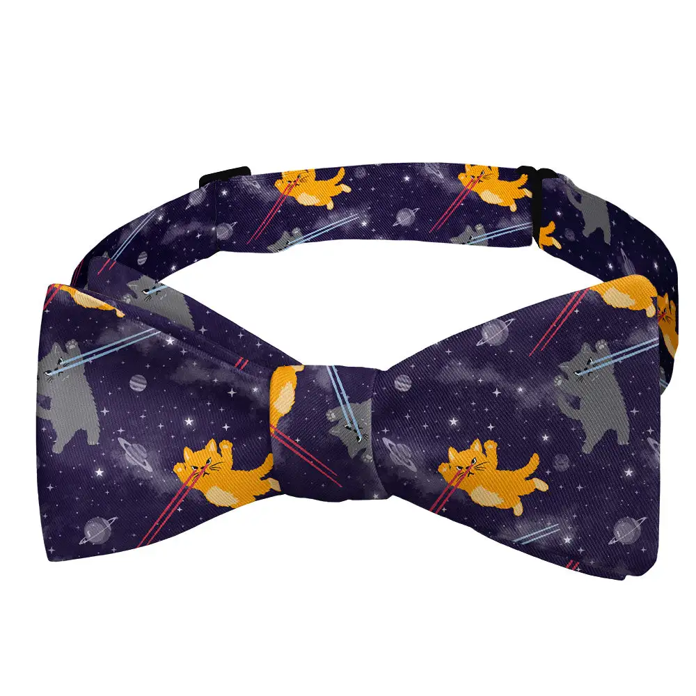 Laser Cats Theme Bow Tie