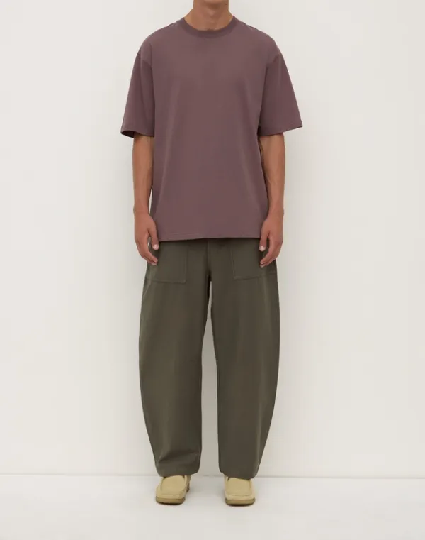 Moss Barrel Leg Utility Pants