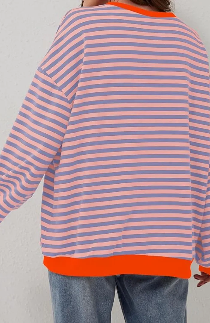 Striped Oversized Sweater