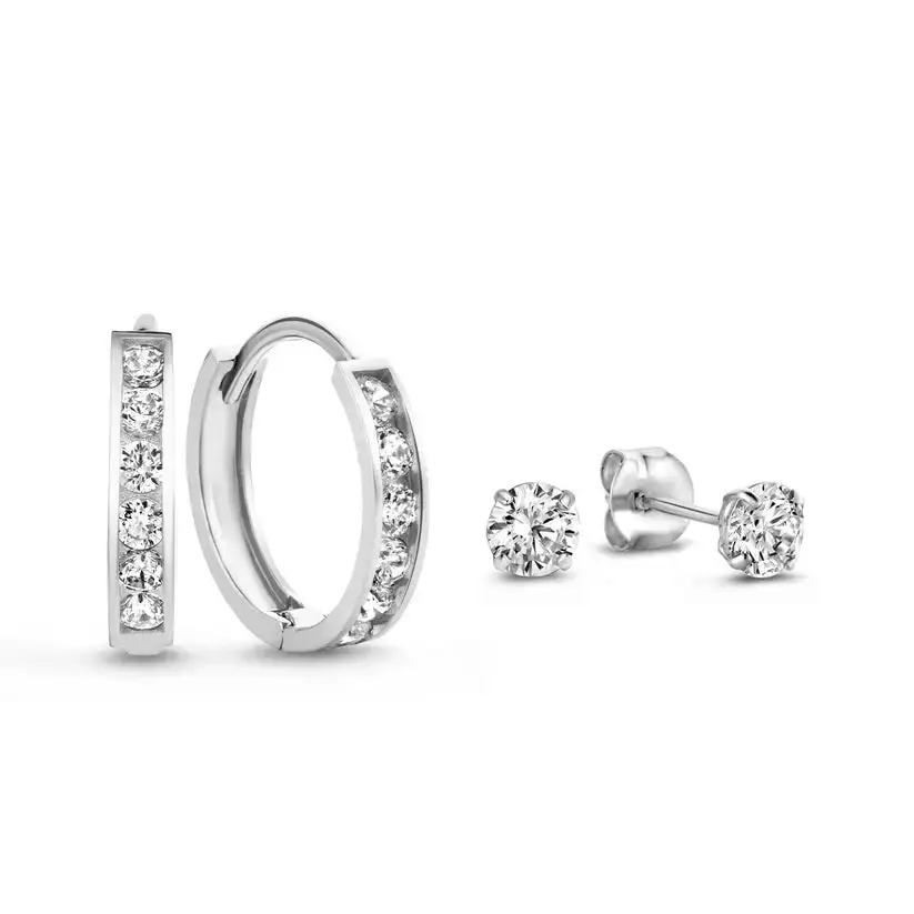 Clover Stone Ring Set