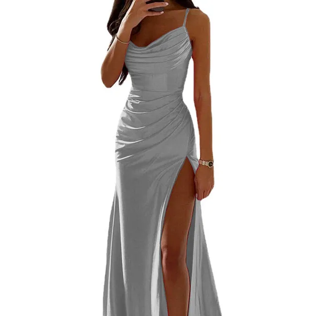 Women's Slit Bridal Dress