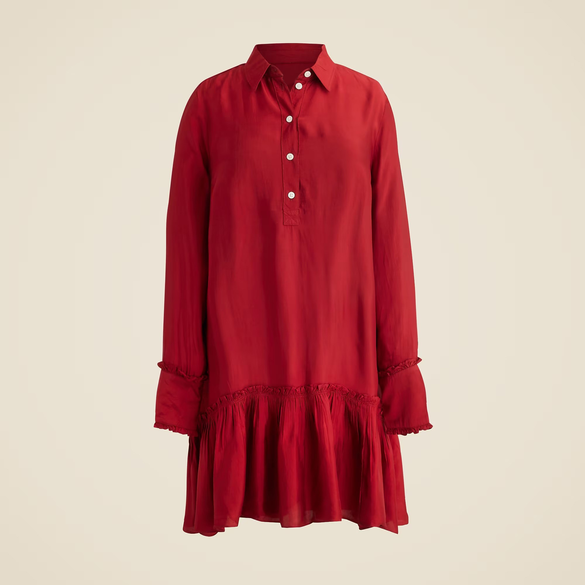 Vintage Links Printed Amelia Popover Mini Dresses
