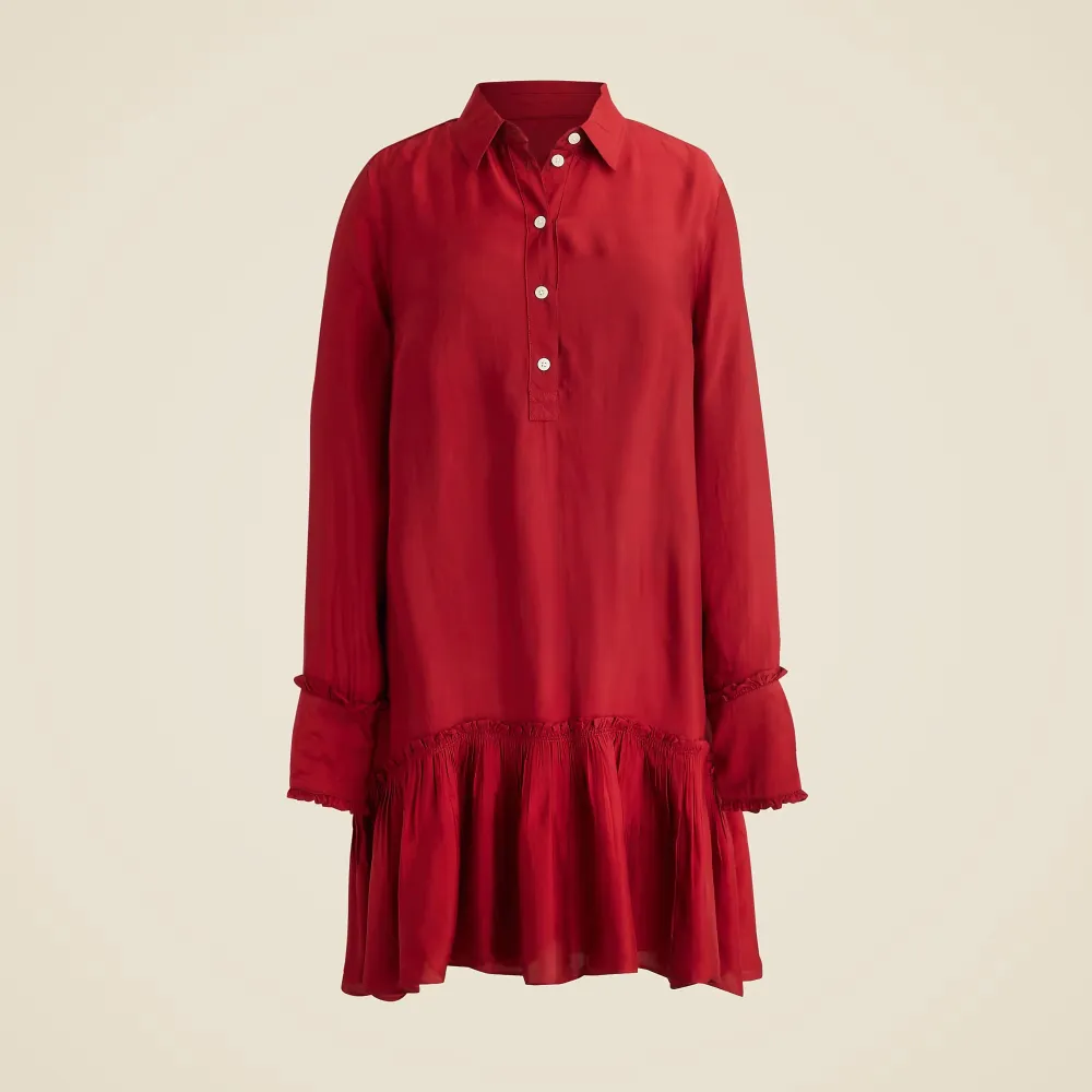 Vintage Links Printed Amelia Popover Mini Dresses
