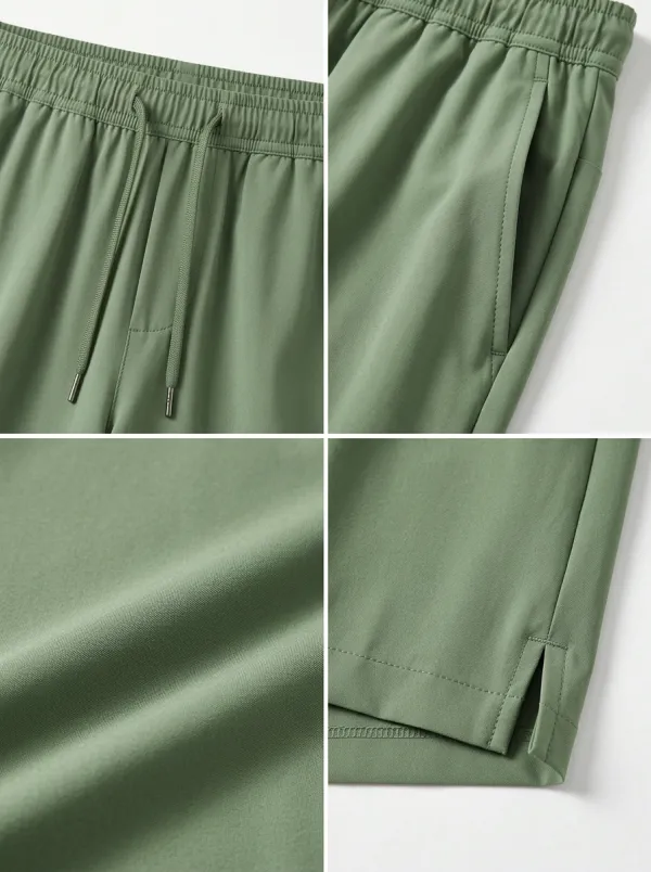 Versatile Ice-Silk Casual Stretch Shorts