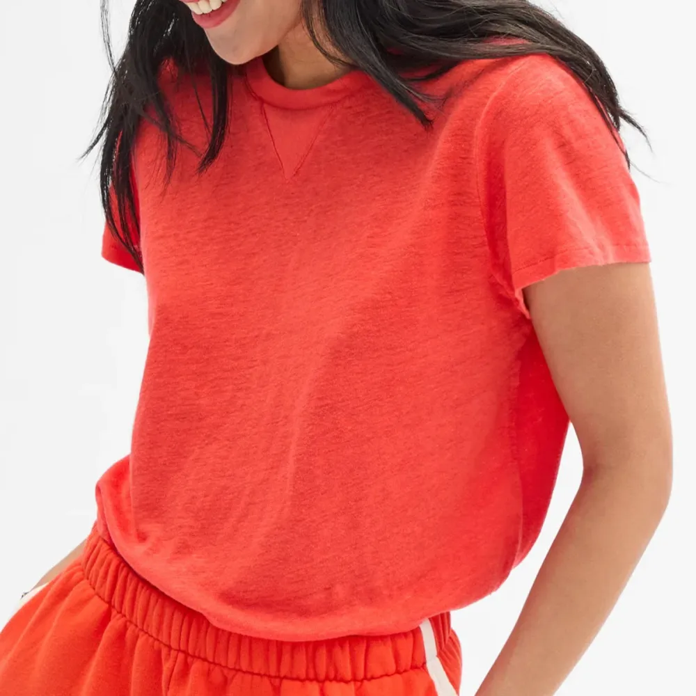 Classic Tee - Bright Poppy
