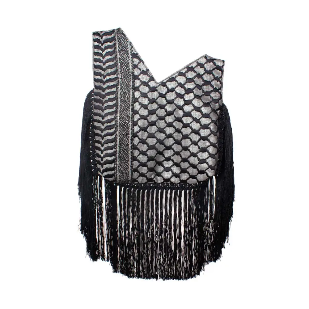 Slip Bag With Fringes