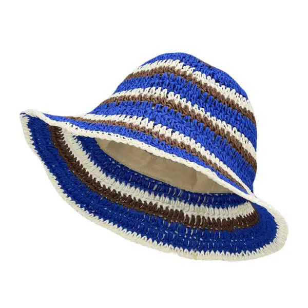 Straw Crochet Sun Hat