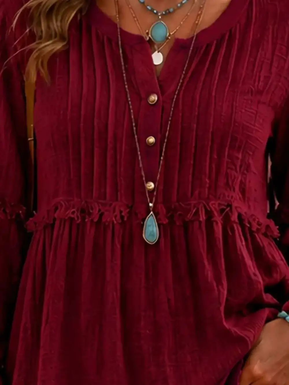 Long Sleeve Everyday Blouse
