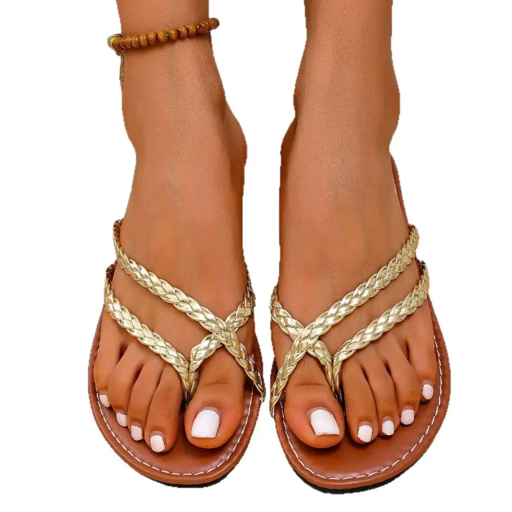 Clean Line Flat Sandals